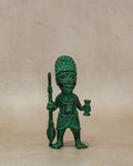 Benin Bronze Warrior 9.2