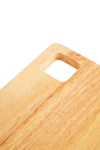 Cheese Board and Knife Set | Rubberwood