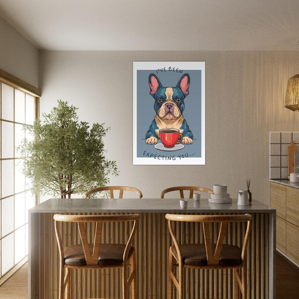 'I've Been Expecting You' (Dog) - Premium Matte Paper Poster