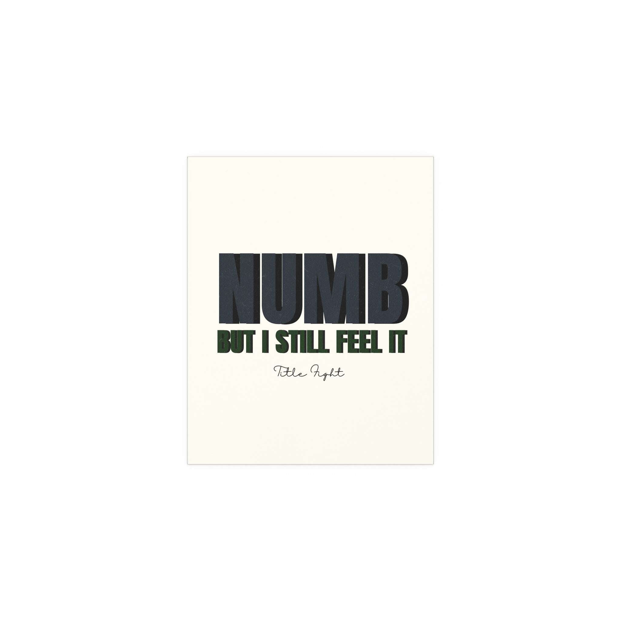 Title Fight - Numb, But I Still Feel It