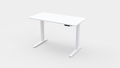Classic Electric Height Adjustable Desk White (Wood Top) – Purus Life