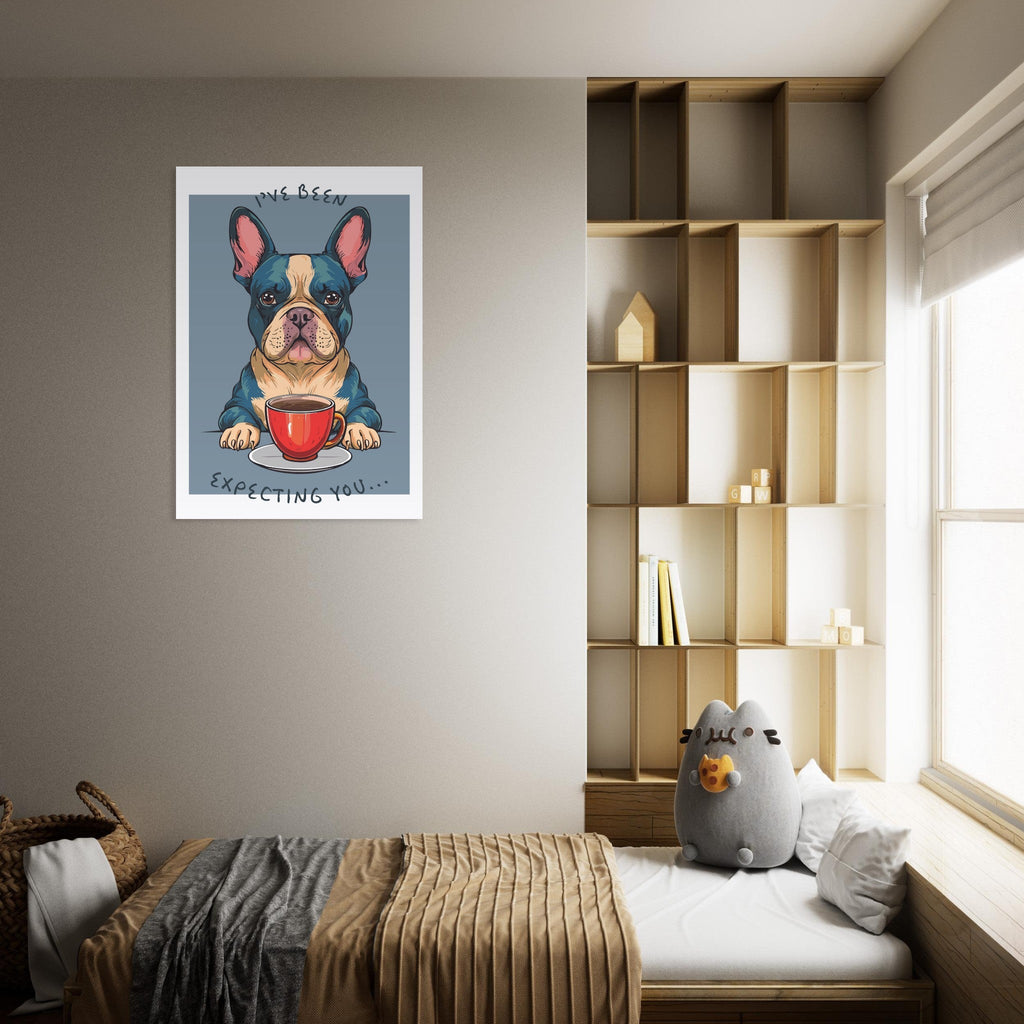 'I've Been Expecting You' (Dog) - Premium Matte Paper Poster