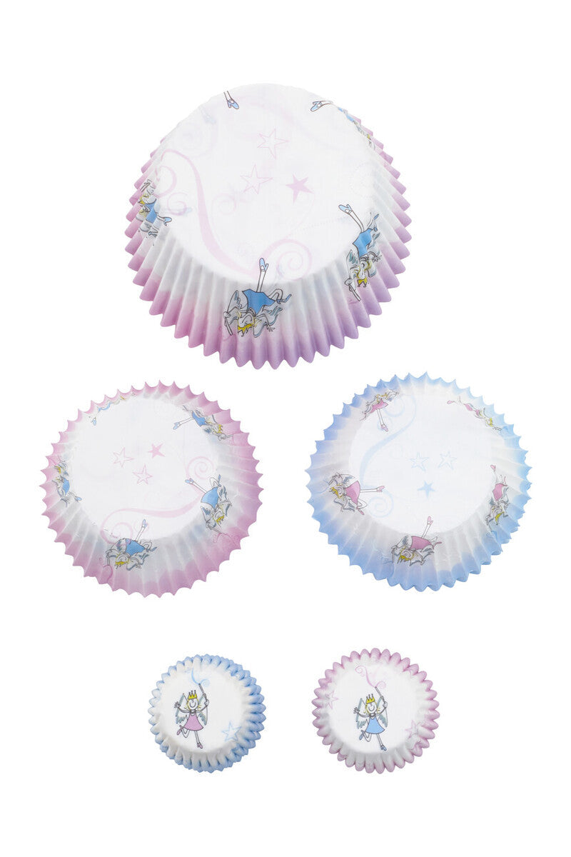 Diva 40 Pieces Large Cupcake Cases | Fairy