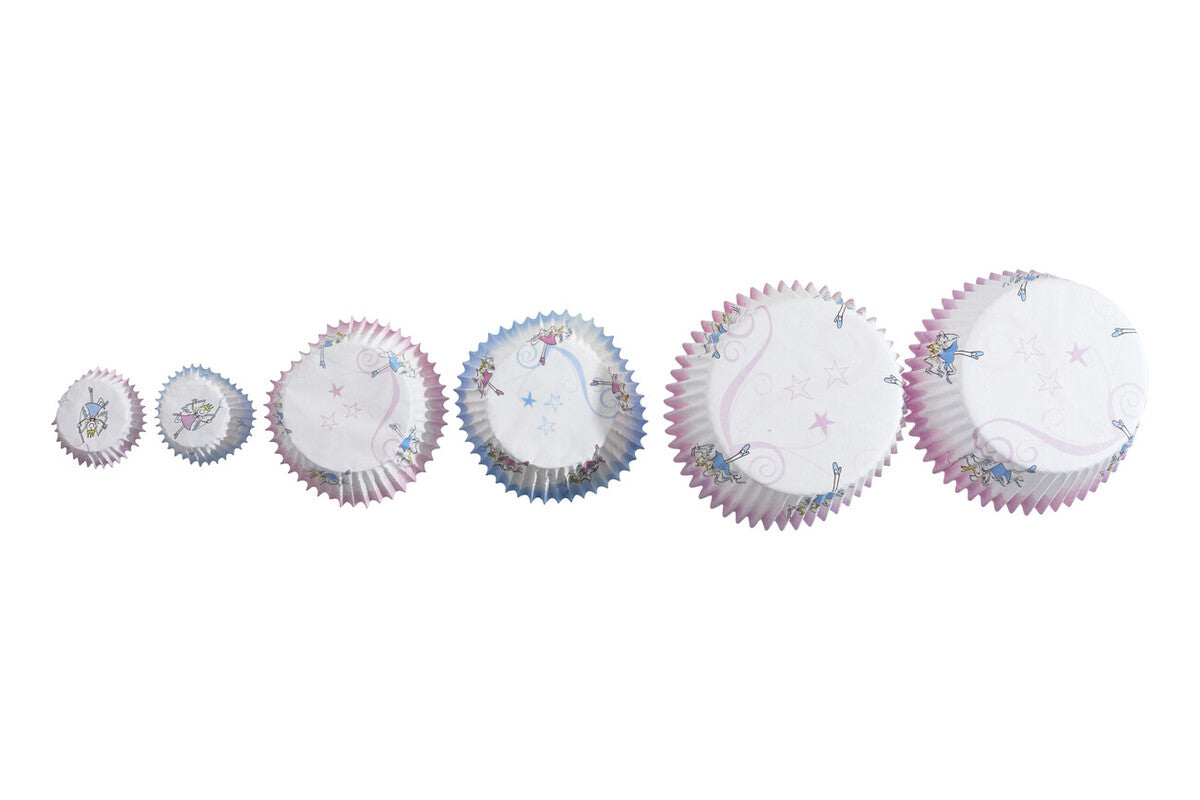 Diva 60 Pieces Medium Cupcake Cases | Fairy
