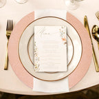 Dia Rose Gold Pebble Effect Charger Plate