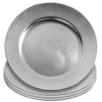 Silver Finish Charger Plate | Dia
