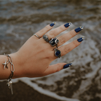 Sovereign Of The Sea Blue Stone Ring