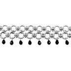Sanctus O Ring Tear Drop Choker