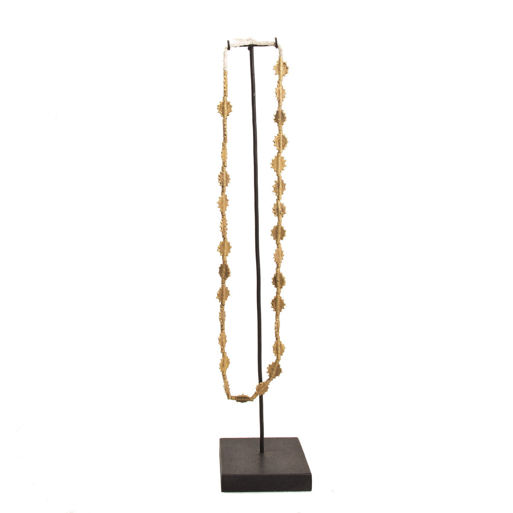 Bronze Beaule (Ghana) Necklace 110B