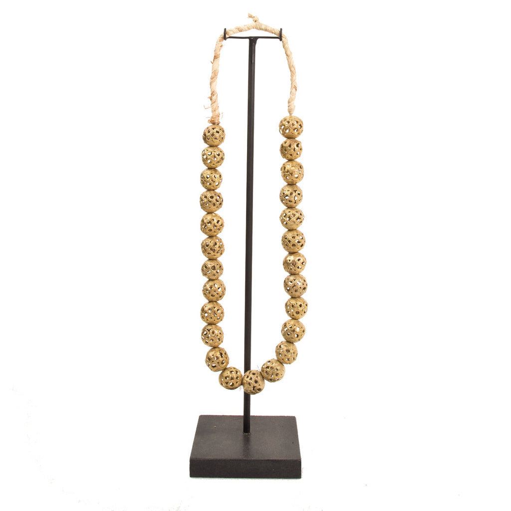 Bronze Baule (Ghana) Necklace 111A