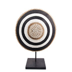 Cameroon Beaded Shield Round M 16B