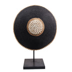 Cameroon Beaded Shield Round M 16D