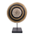 Cameroon Beaded Shield Round S 18B