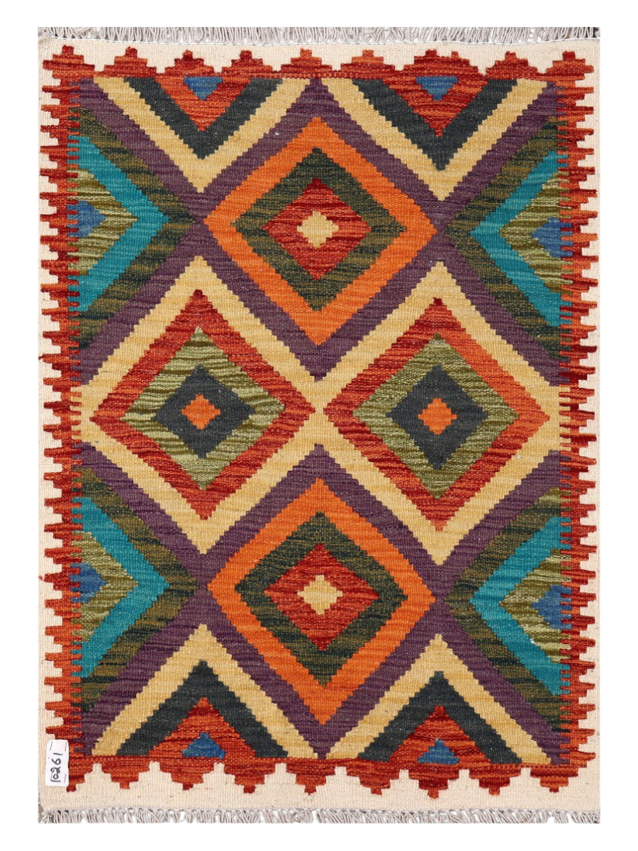 Maimana Kilim - 109 x 77 cm