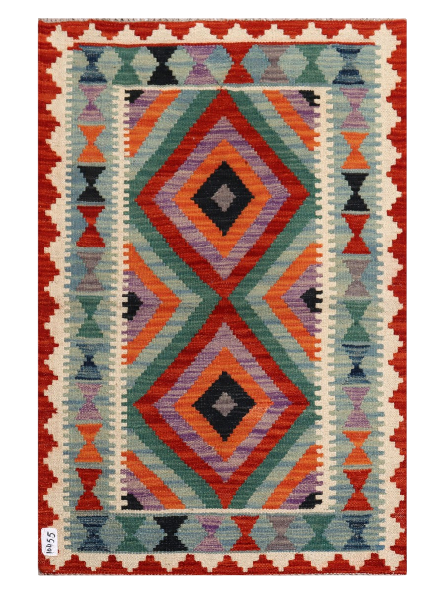 Maimana Kilim - 121 x 83 cm