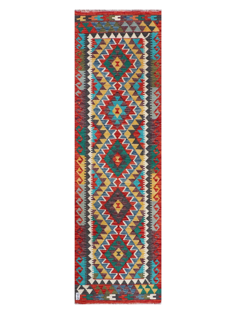 Maimana Kilim - 242 x 76 cm