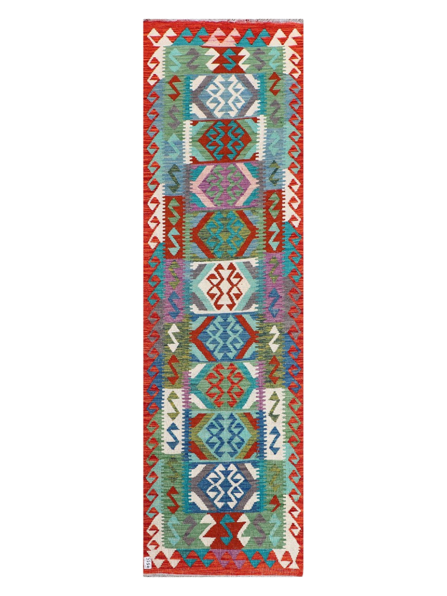 Maimana Kilim Runner - 273 x 80 cm
