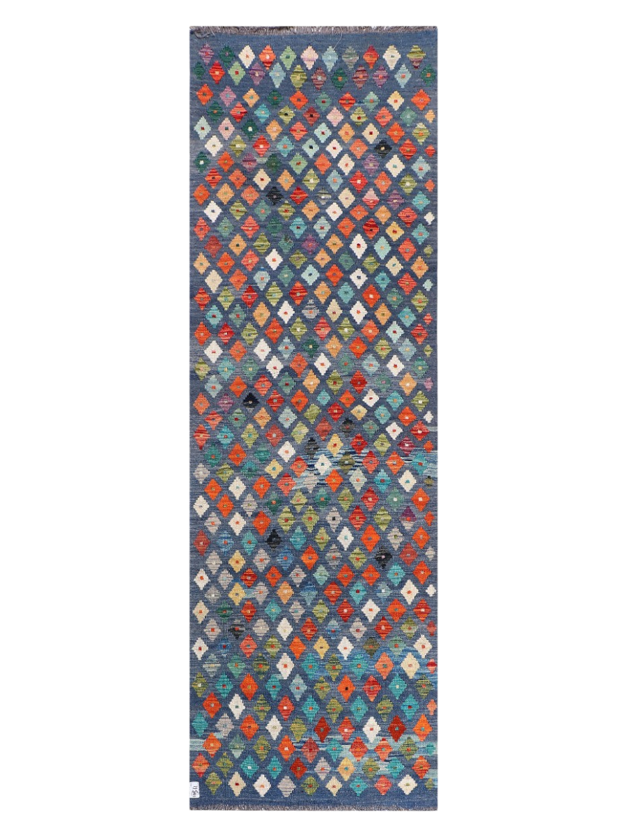 Maimana Kilim Runner - 291 x 94 cm