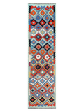 Maimana Kilim Runner - 290 x 79 cm