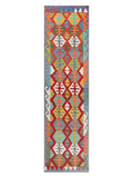 Maimana Kilim Runner - 287 x 79 cm