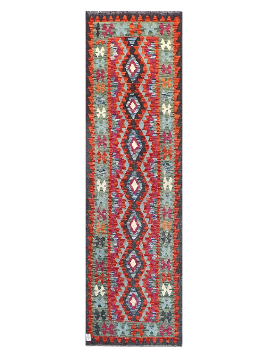 Maimana Kilim Runner - 285 x 84 cm