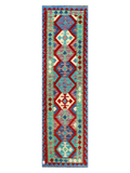 Maimana Kilim Runner - 288 x 83 cm