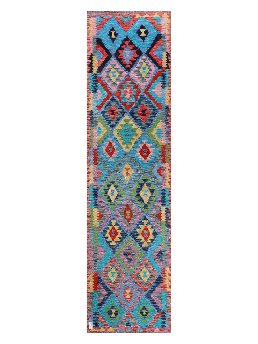 Maimana Kilim Runner - 302 x 80 cm