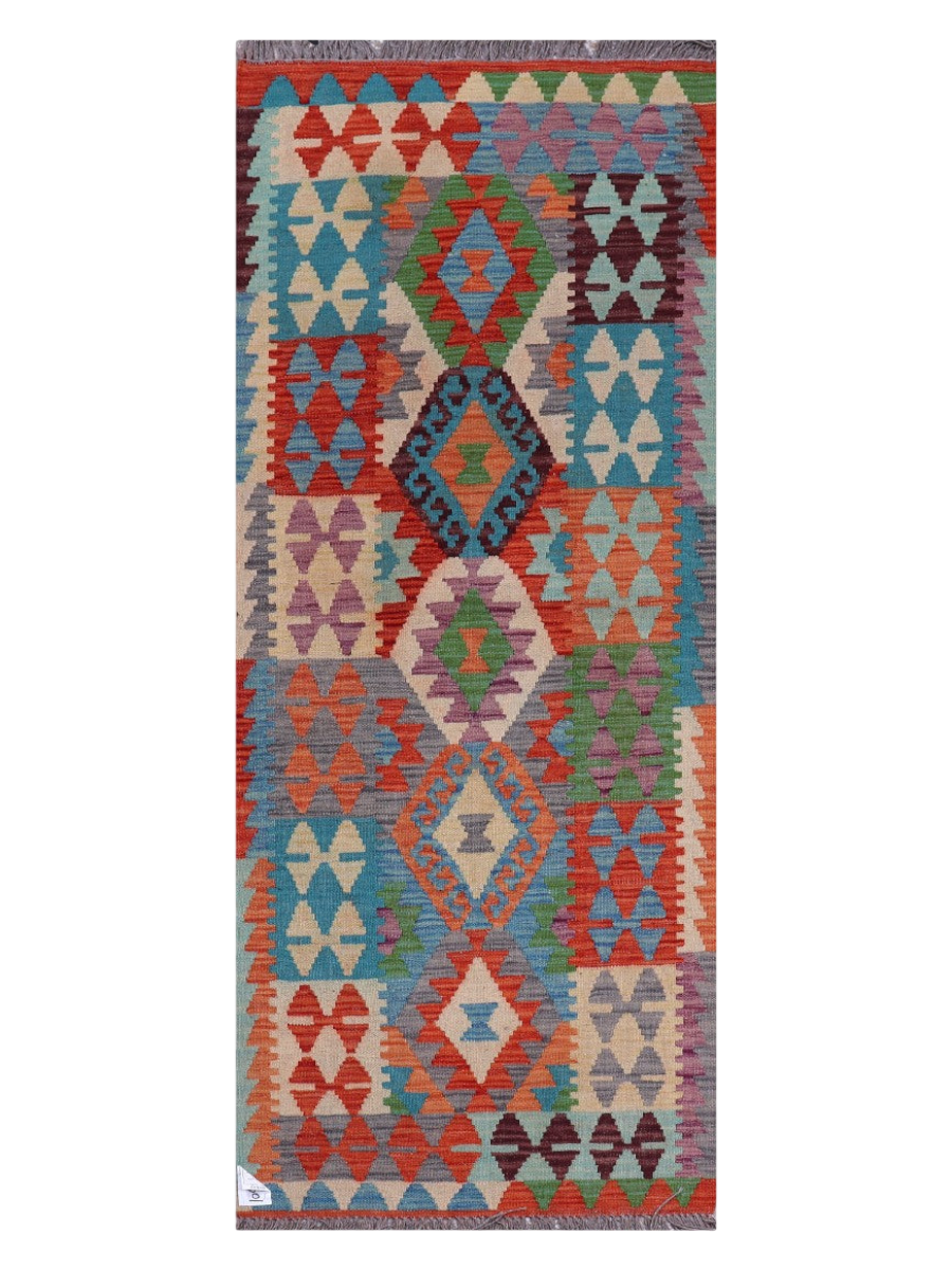 Maimana Kilim - 198 x 80 cm