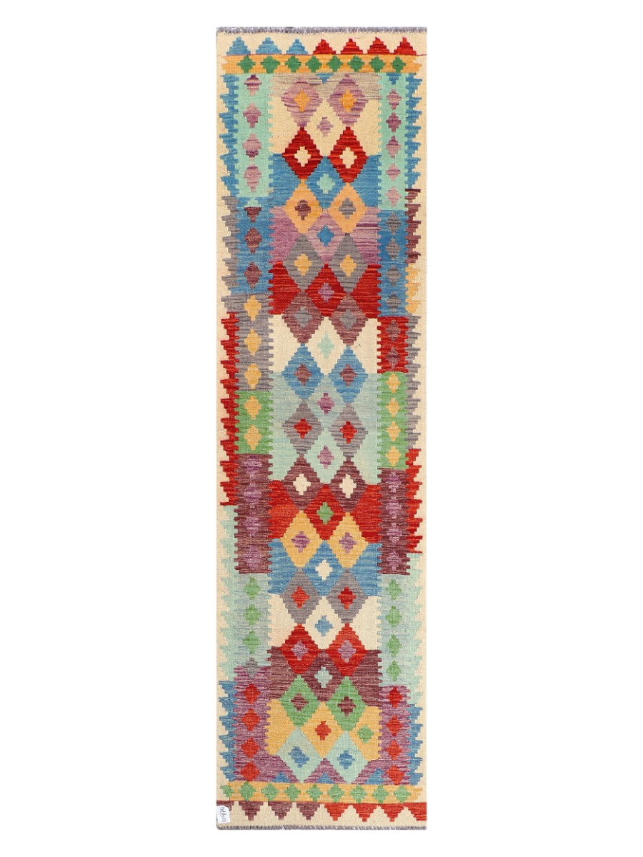 Maimana Kilim Runner - 300 x 80 cm