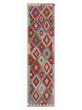 Maimana Kilim Runner - 292 x 79 cm