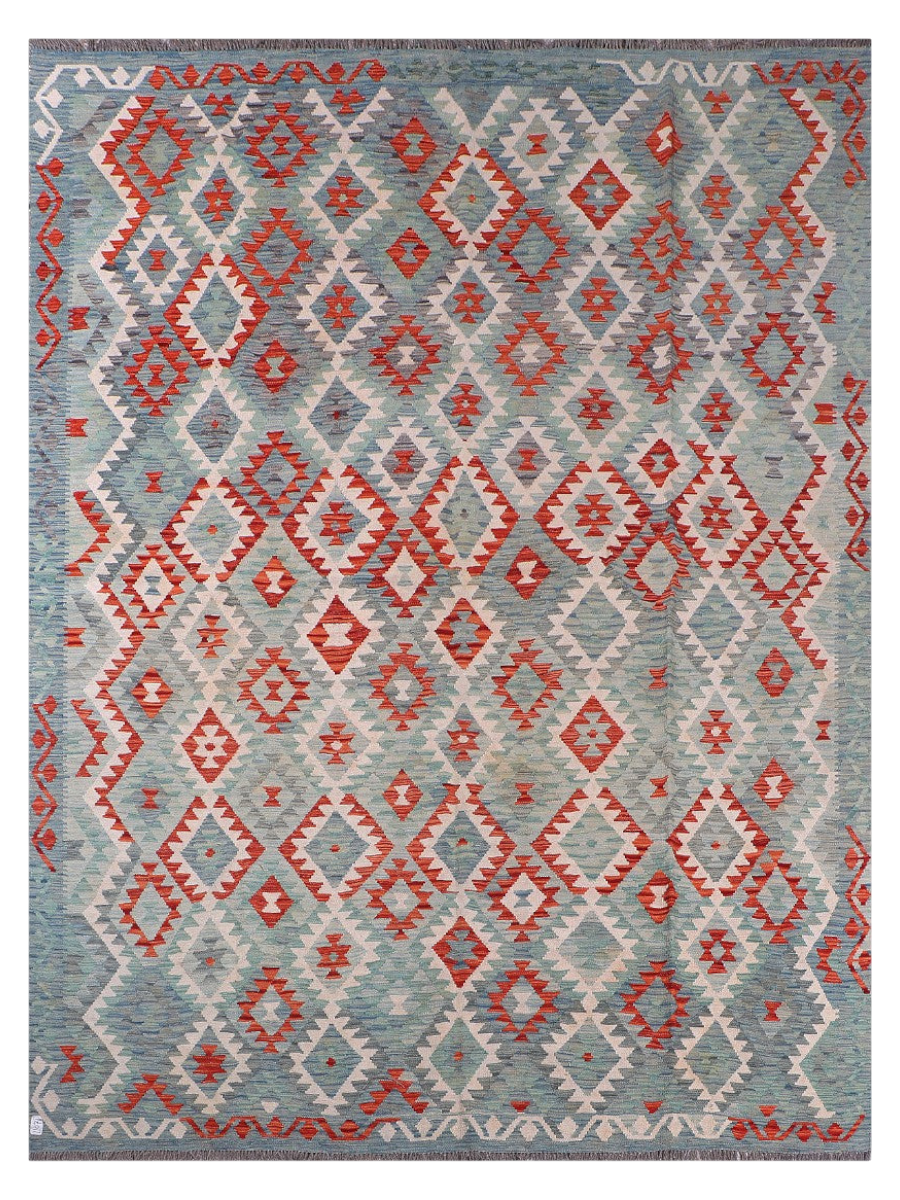 Maimana Afghanistan Kilim Rug - 341 x256 cm