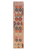Maimana Afghanistan Kilim Runner - 383 x 86 cm