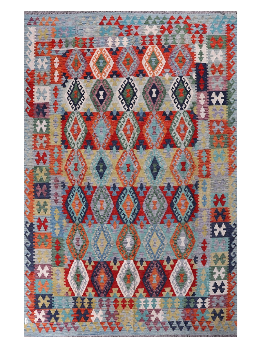 Maimana Afghanistan Kilim Rug - 320 x209 cm