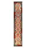 Maimana Afghanistan Kilim Runner - 387 x 72 cm