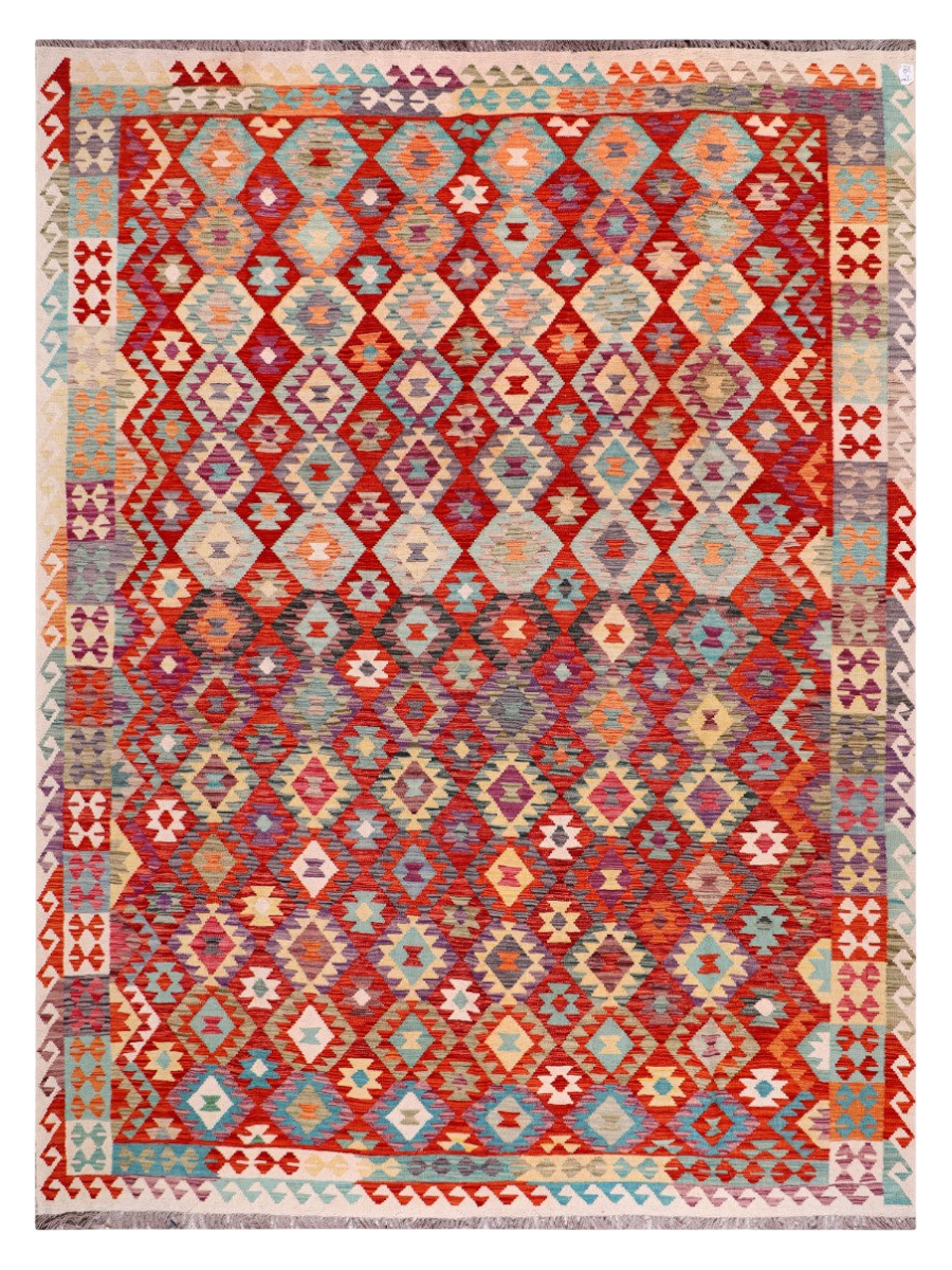 Maimana Afghanistan Kilim Rug - 345 x263 cm