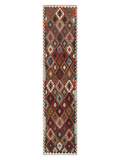 Maimana Afghanistan Kilim Runner - 393 x 91 cm