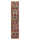 Maimana Afghanistan Kilim Runner - 384 x 81 cm