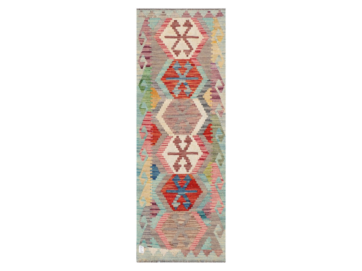 Maimana Afghanistan Kilim Rug - 172 x62 cm