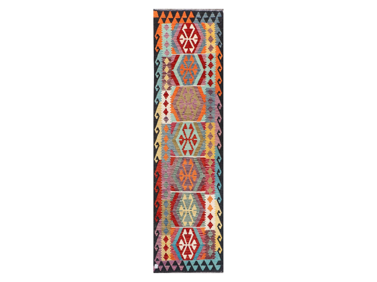 Maimana Kilim Runner - 290 x 78 cm
