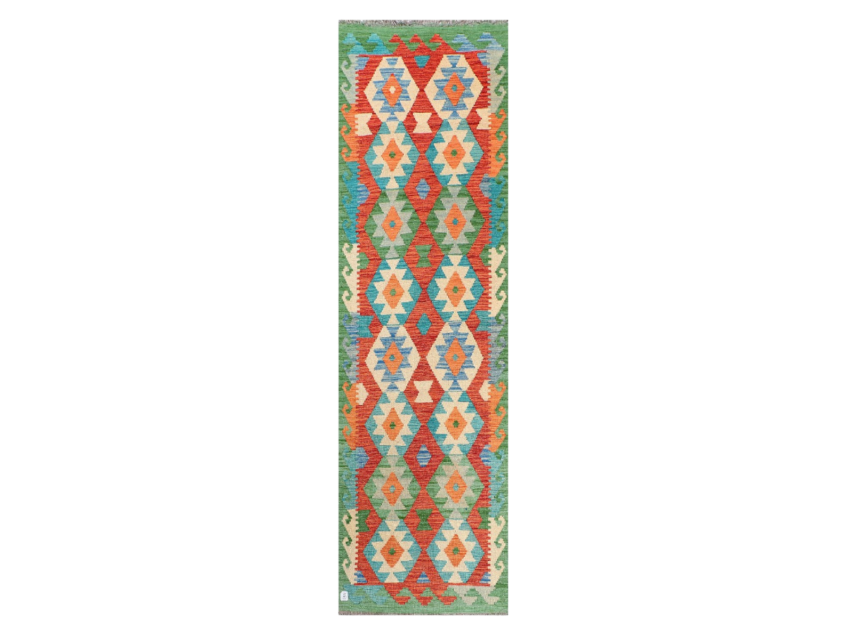 Maimana Kilim Runner - 293 x 85 cm