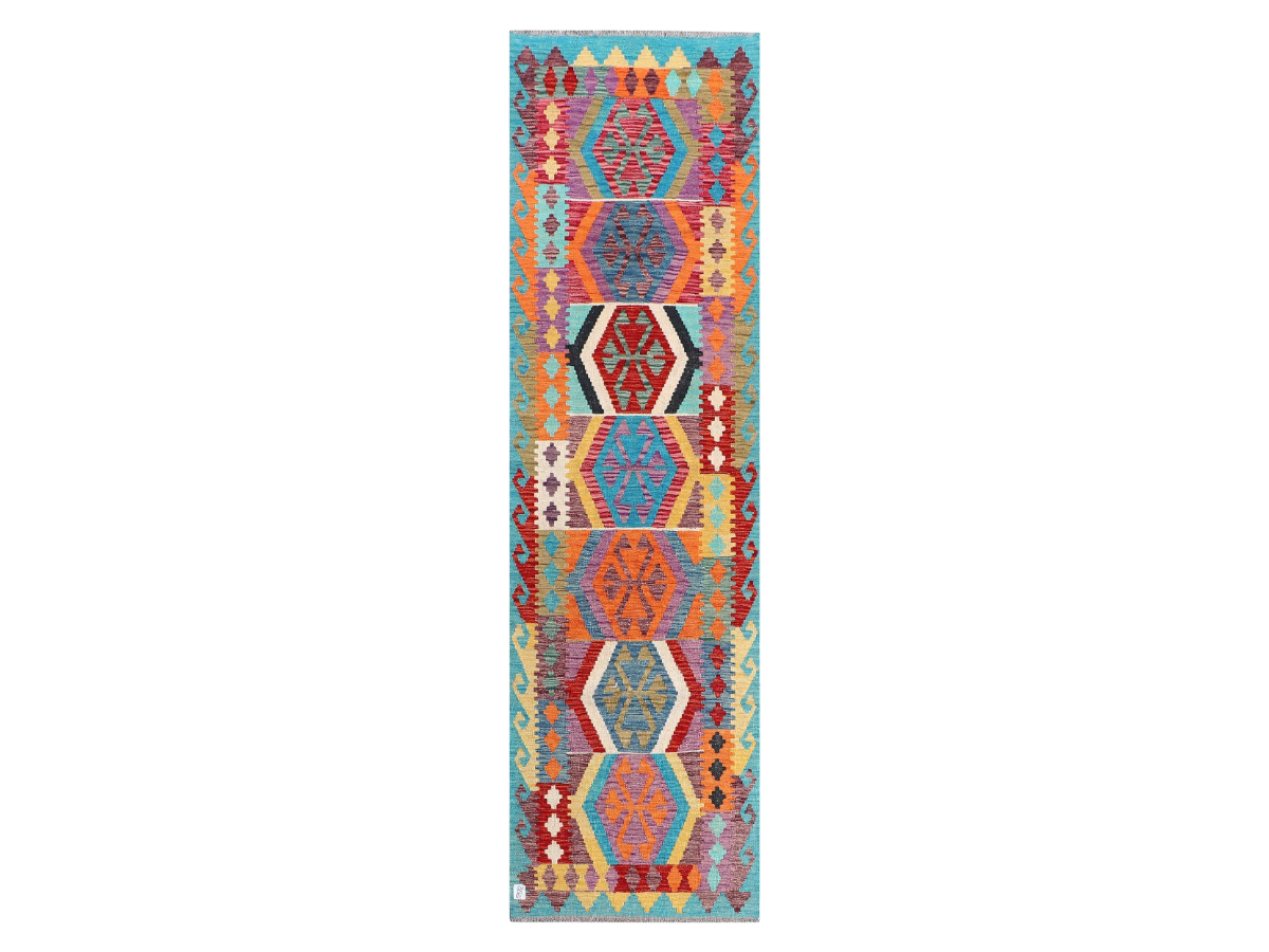 Maimana Kilim Runner - 286 x 80 cm