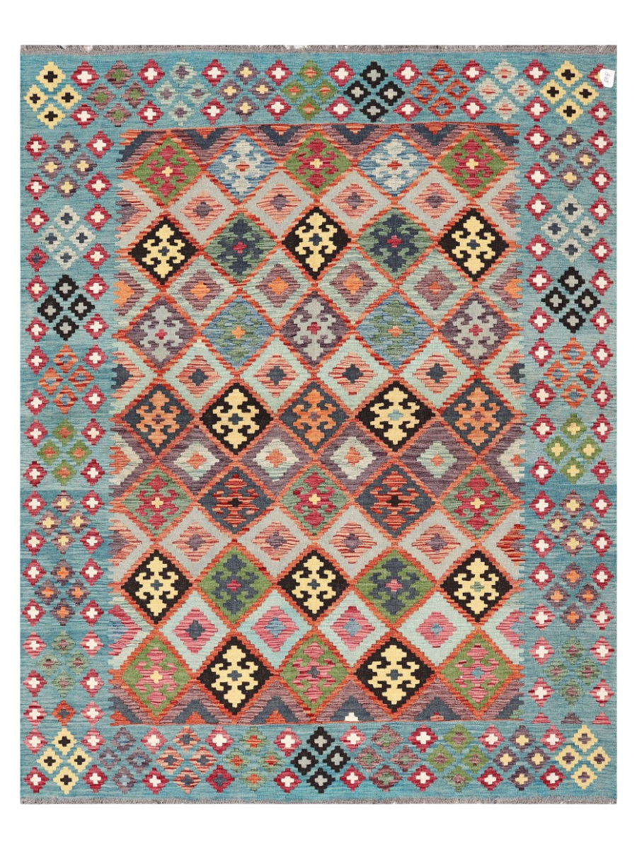 Maimana Afghanistan Kilim Rug - 252 x198 cm