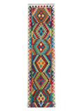 Maimana Afghanistan Kilim Runner - 402 x 82 cm