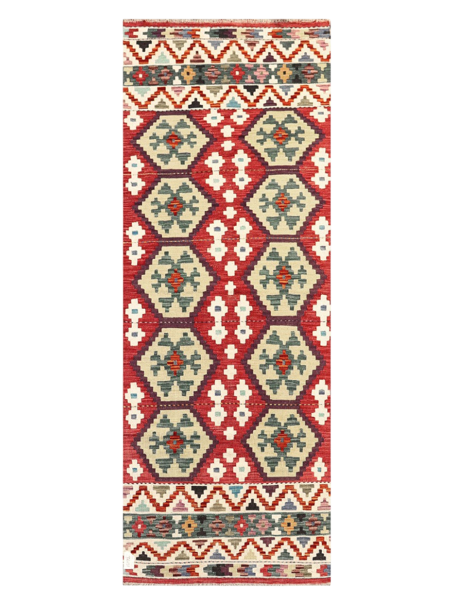 Maimana Kilim - 205 x 77 cm