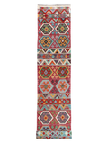 Maimana Afghanistan Kilim Runner - 494 x 82 cm