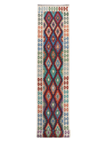 Maimana Afghanistan Kilim Runner - 488 x 78 cm