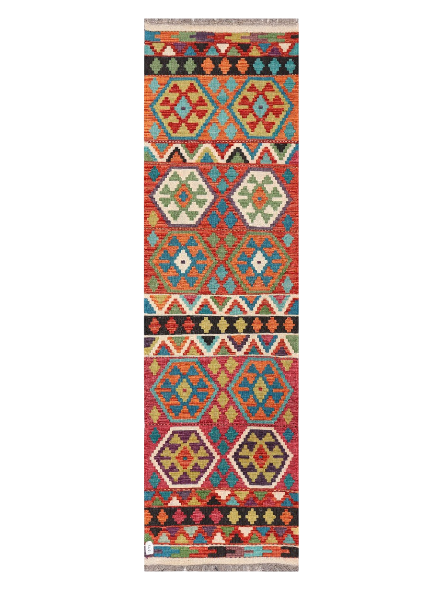 Maimana Kilim - 250 x 70 cm