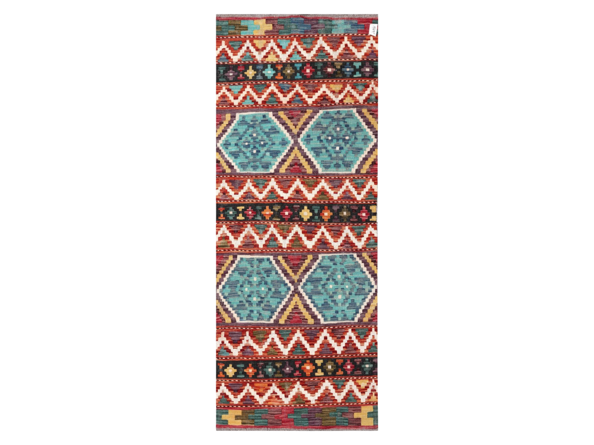 Maimana Kilim - 203 x 79 cm