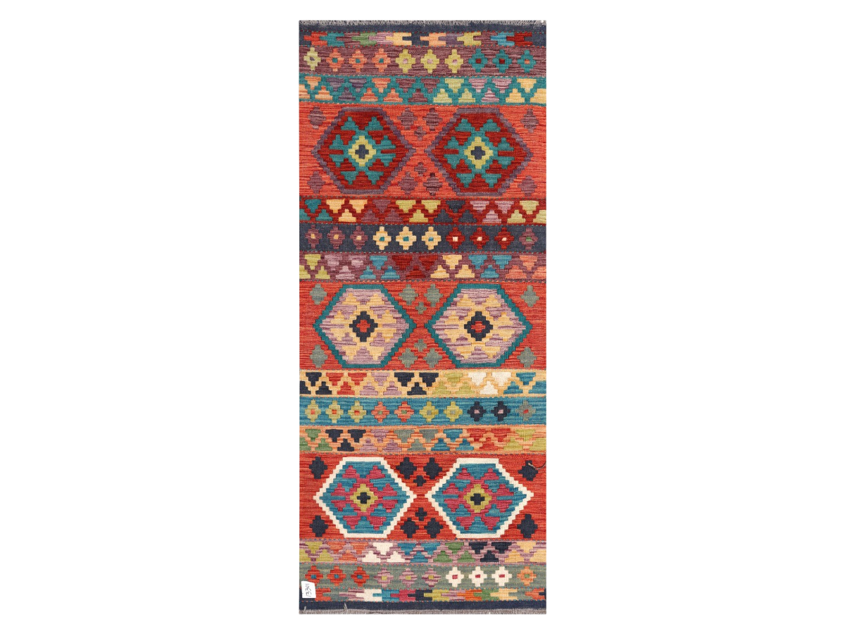 Maimana Kilim - 199 x 83 cm