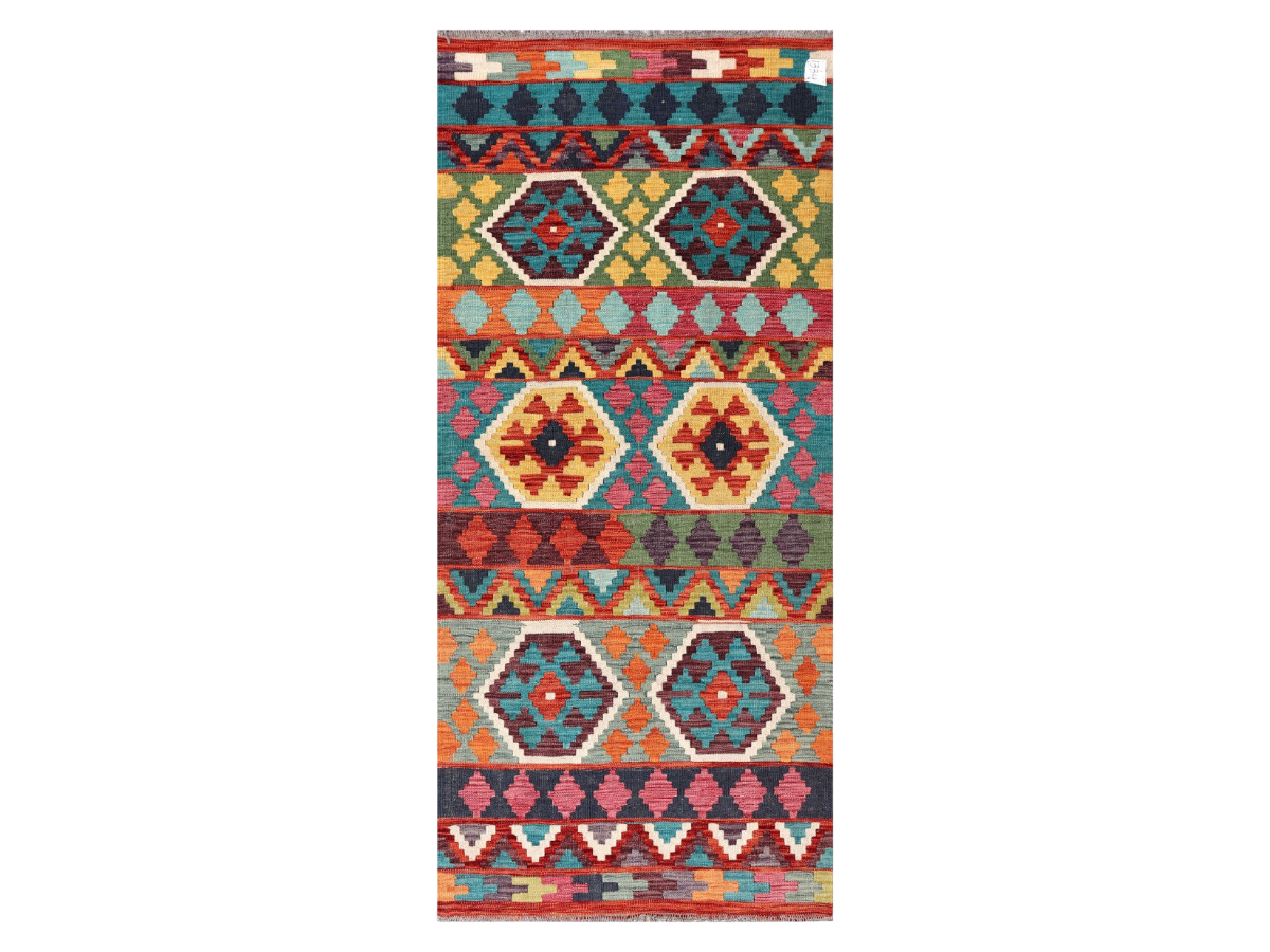 Maimana Kilim - 194 x 86 cm